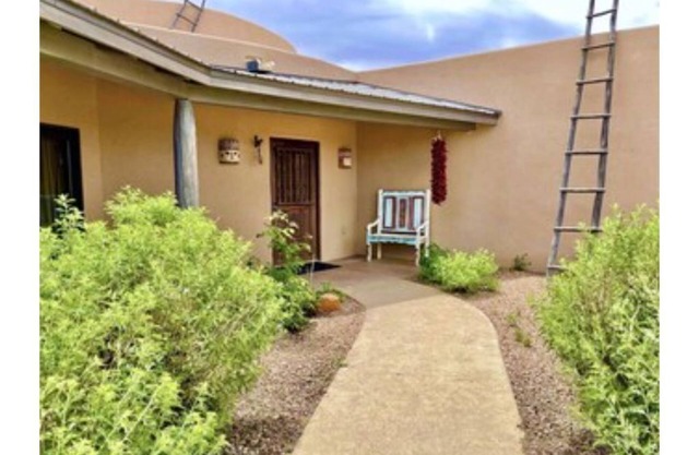 Large private, high end home with sweeping views on 13 acres.