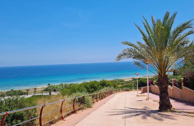 Large roof terrace, barbecue, free WIFI, near the beach and the city of Alicante