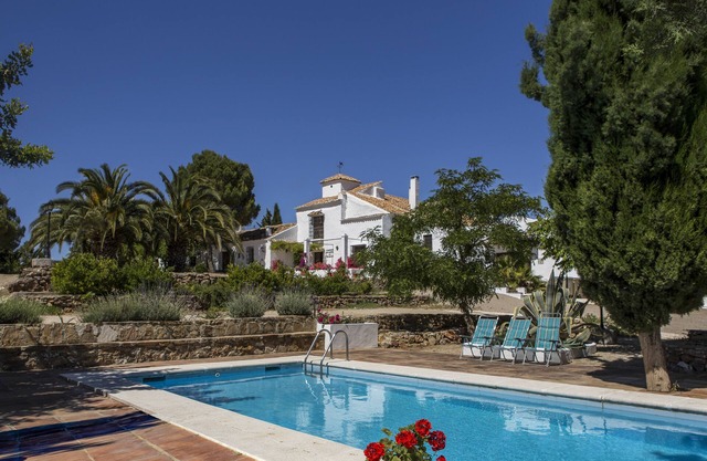 Großes Spanisches Cortijo in Andalusien mit privatem Pool, Paddel beleuchtet