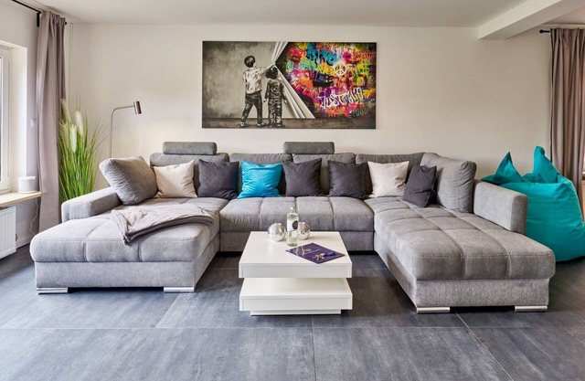 Ferienwohnung große Auszeit - modern, strandnah und mit großer Gartenterrasse -