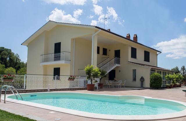 Latium, Viterbo, Ferienhaus mit Pool und Klimaanlage in 1 km. vom historischen Zentrum entfernt