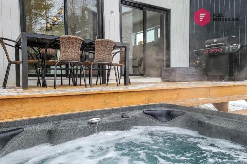 Le Blanc Bouleau de Portneuf/Private Hot tub