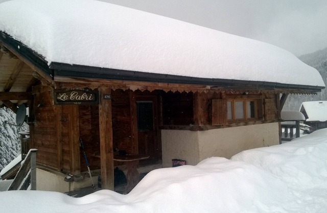 "Le Cabri", Chalet an der Piste