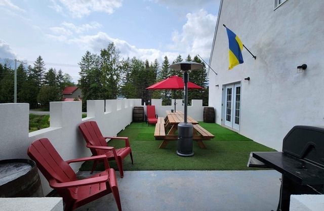 Le Château de la Plage Spa, sauna, panier cadeaux avec produits locaux et plus!
