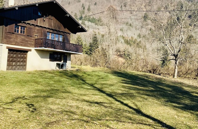 Le chalet de la Plantaz dans le Massif des Bauges