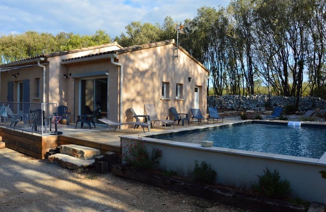 Südliche Ardèche Klimatisiertes Haus mit Pool, eingezäuntes Grundstück von 2000m2