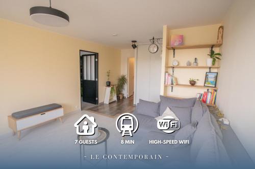 Le Contemporain ~ T4 Spacieux ~ RER A & Disney