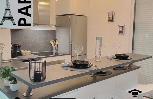 Le Cosy de l'Ourcq, 40m² one-bedroom apartment 20 minutes from Paris