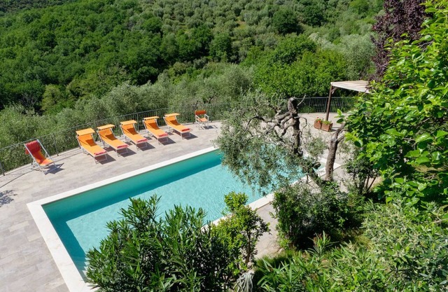 Le Maggioline Hilltop Country House mit Pool im Herzen der Toskana