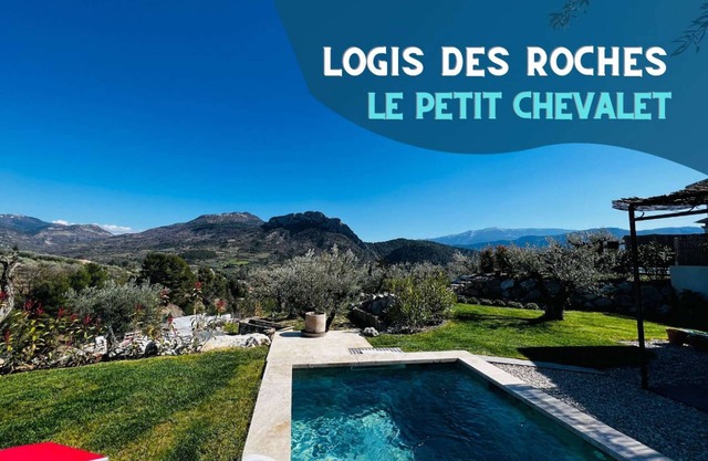 ⭐ Le Petit Chevalet ⭐ Villa ⭐ privater beheizter Pool ⭐ ​​​​seltene Aussicht ⭐