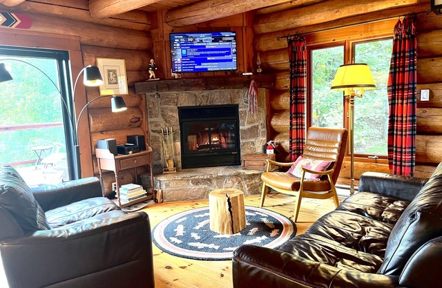 Mountain View Authentic Log Cabin