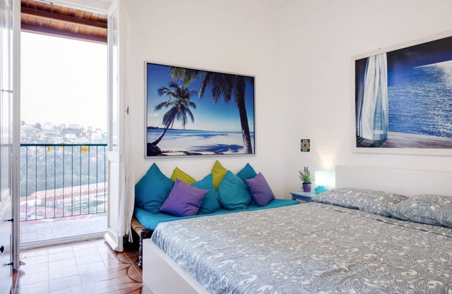 Le Viole Matte - APT nel Verde con Vista Mare