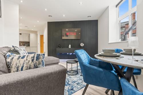 LE1, City Centre Luxury Apartment, Sofa Bed, Netflix, WiFi, Relocators, Contractors, Families Welcome