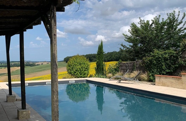 Les 5 Terrasses - Gascony - SW France A private pool & a fantastic view !