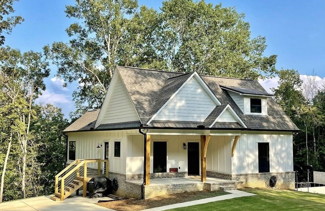 Lewis Smith Lake Waterfront Home with 2 Story Dock/Hot Tub