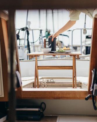 Life On Board in a Vintage Sailboat