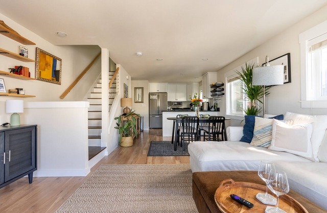 Light & Airy Townhome with Work Den, Parking Spot, and Thoughtful Design