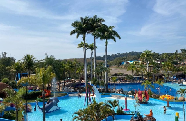 Lindo Apartamento no Aldeia das Aguas Resort - Dentro do Parque das Águas !