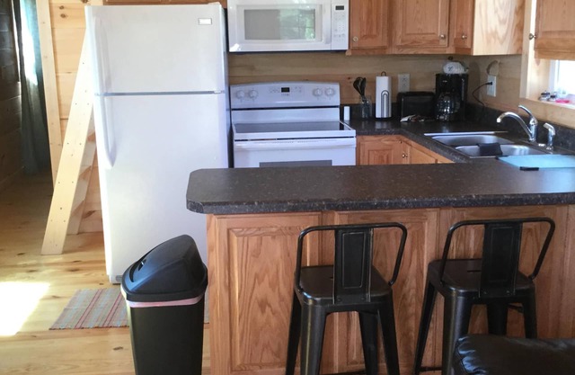 Kleine Hütte am See