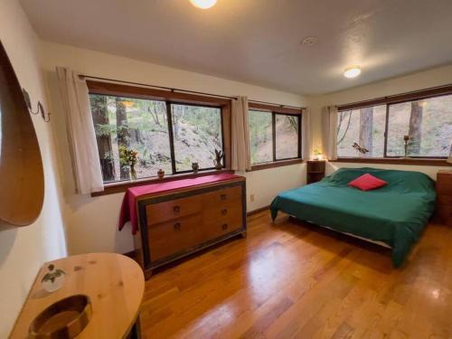 Little House in the Redwoods with a hot tub!