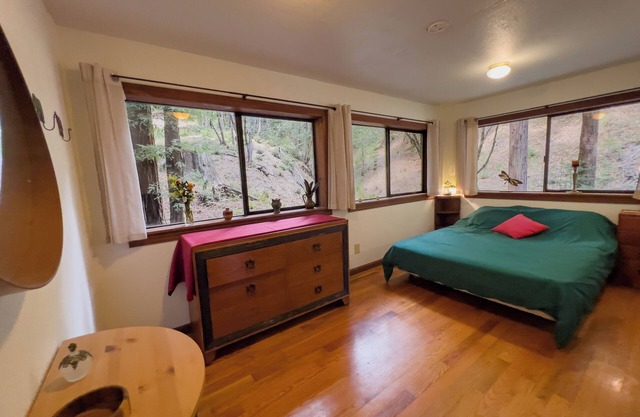 Little House in the Redwoods with hot tub!