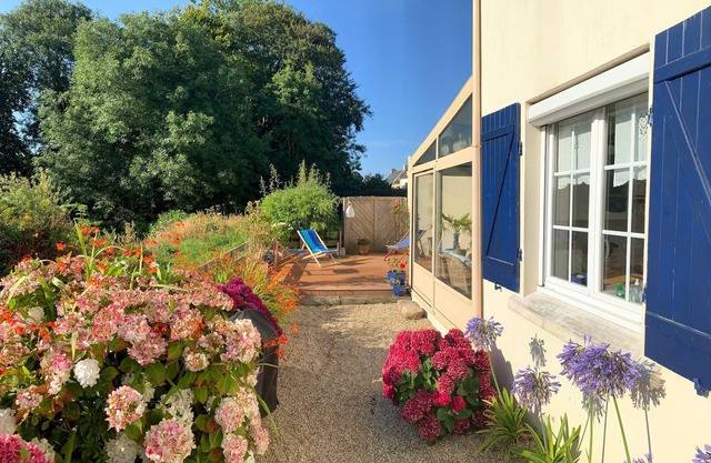 Kleines Haus mit Garten
