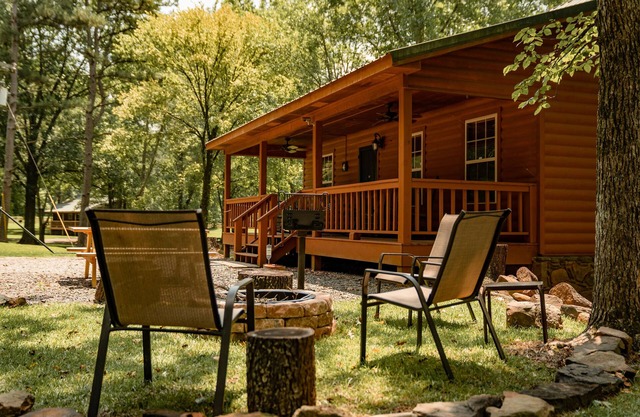 Little Red River Cabin for a perfect fishing getaway for the whole family!
