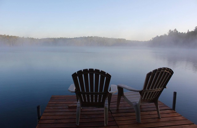 Little Trout Lake Cabin an der unberührten Wabana-Kette: Views, Wooded, Bunkhouse