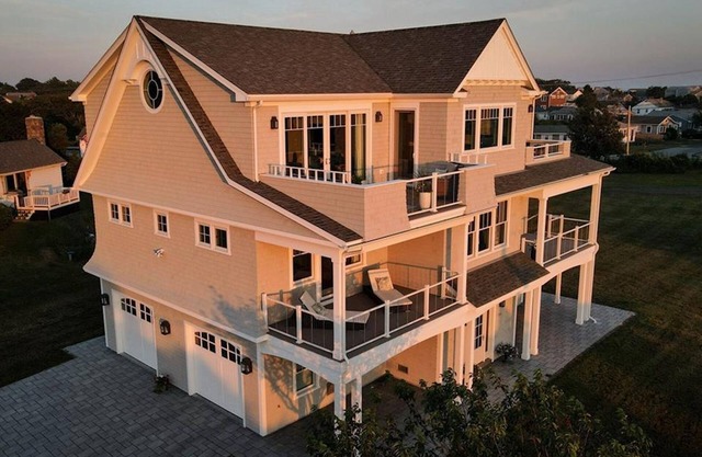 Live Your Dream! Custom Beach House With Ocean Front Views, Steps to the Beach!