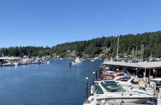 Das Hotel liegt im Herzen des historischen Gig Harbor, neben Skansie Brothers Park