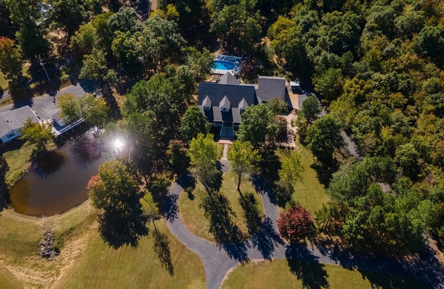 Location! 12 acre private estate, 6 MI. to Wolf Pen Gap! 5 miles to Mena!