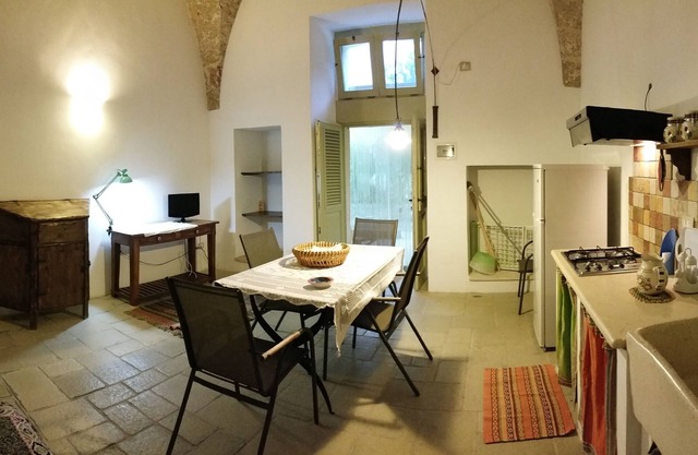 Lodge Levante 4p mit Küche, in Masseria mit Gemeinschaftspool in Salento
