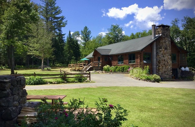 Lodge on Big Brook adjoining state easement Hunter’s/snowmobile paradise