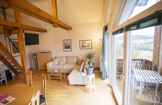Loft Ferienwohnung, 40qm mit WC, Dusche oder Bad, max. 5 Personen