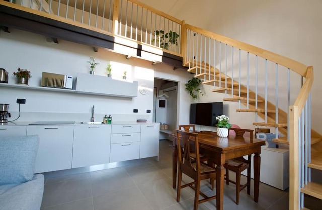 Loft Trevisan Elegant Apartment in Bra with Private Garage