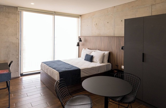 Loft with Balcony and Rooftop Restaurant | Lapso at Asís