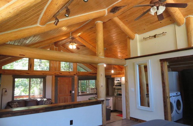 Lofted Studio Apartment nestled in the Whitefish Mountain Range.