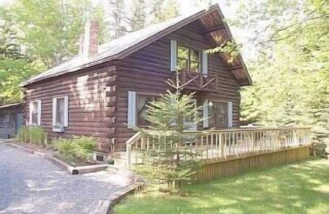 Blockhaus in der besten Stadt am Mt. Einsame Insel