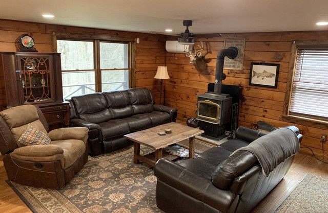 Blockhaus auf 63 Acres: Minuten zu Salmon River Lower Fly Zone & ATV Trails