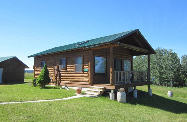 Blockhaus am Flathead Lake