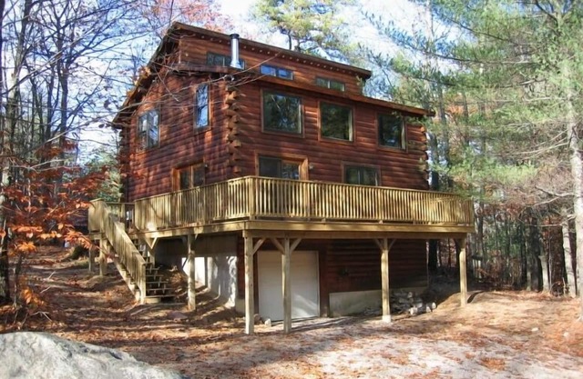 Private Log Cabin mit nahe gelegenen Teich, ideal für den Sommer Spaß - Haustiere möglich