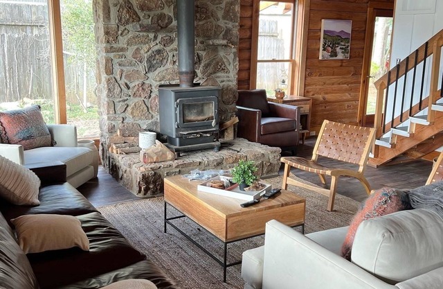 Log Cabin with the Best Views of the Little Red River