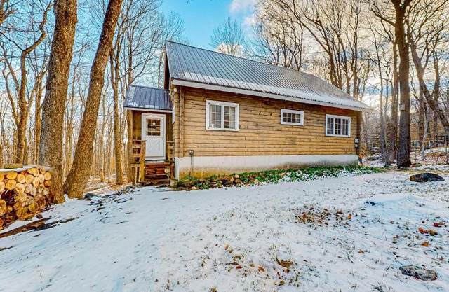 Log Ski Lodge