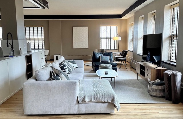 LONG TERM Luxury Penthouse Loft in Historic Western Trust Building!