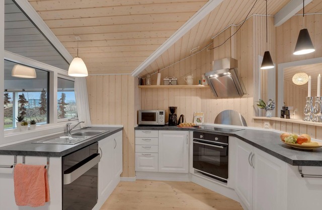 Look forward to a great view of the countryside in this inviting vacation home.