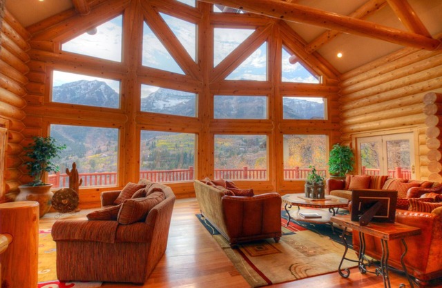 Lookout Pointe - Luxury Mountain Lodge - Panoramablick auf die Berge