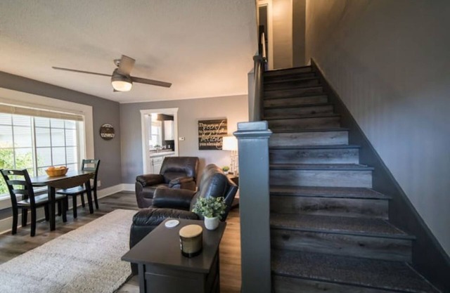 Lovely 2 bedroom rental unit with garage parking.