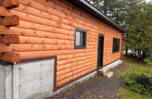 Lovely 3-bedroom waterfront cabin in Greenville, ME.
