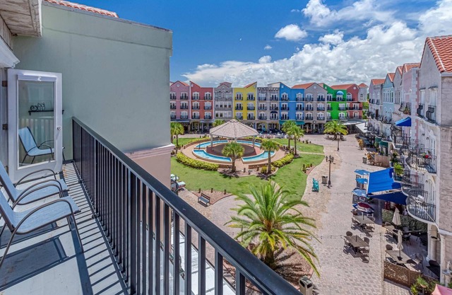 Lovely Cabana Condo w/ Balcony in European Village | Close To The Beach, Restaurants & Golfing