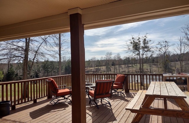 Lovely country setting on 40+ acres of private land.